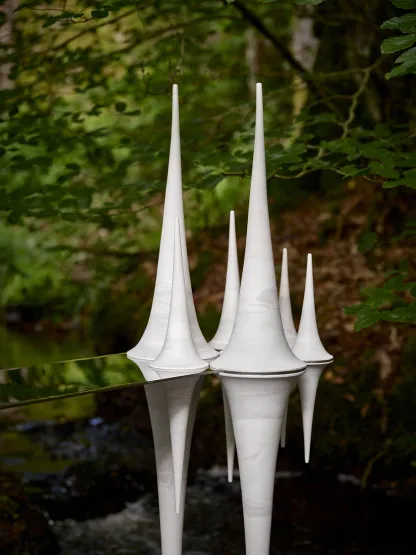 Focus sur l'œuvre Console Pseudosphères de Nadège Mouyssinat