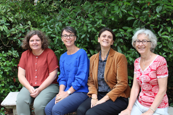 Photo de groupe des membres du bureau de l'association