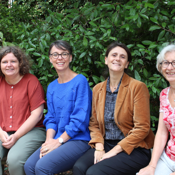 Photo de groupe des membres du bureau de l'association